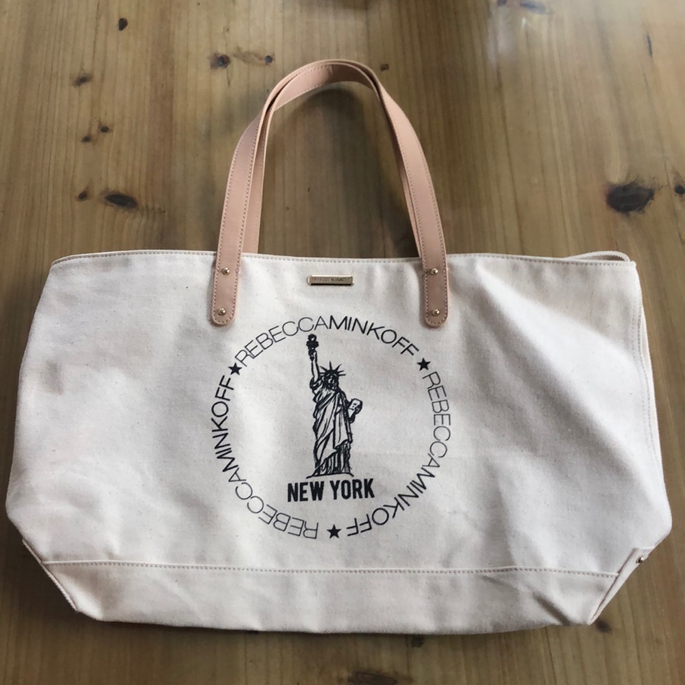 Rebecca Minkoff canvas tote